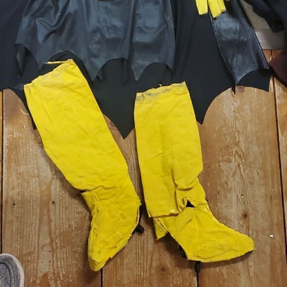 Handmade Girl's Batgirl Halloween Costume M/L 5-8yrs - Picture 7 of 8